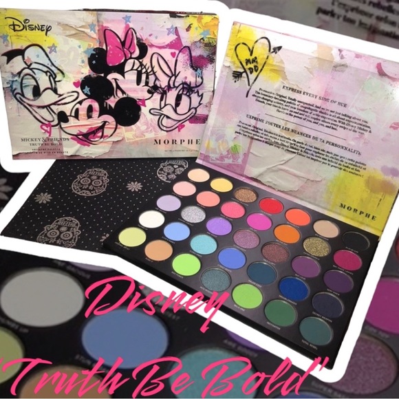 DISNEY Mickey & Friends Morph  “Truth Be Bold” Eyeshadow Palette, 35 Shades - Picture 3 of 7